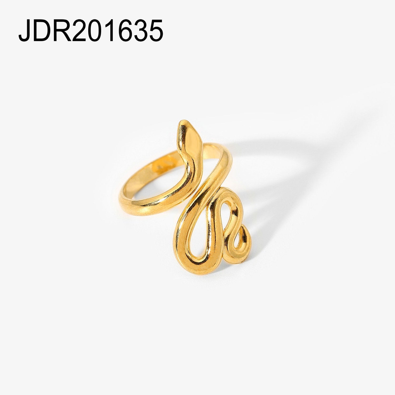Lennox Geometric Snake Ring - JDR201635 [74P52Y4Y]