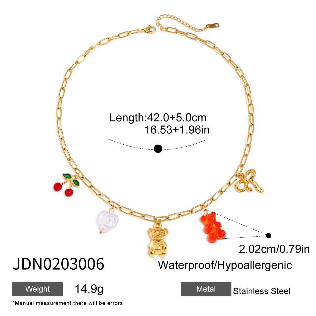 Arabelle Gilded Geometric Necklace - JDN0203006 [LAY5VJQR]