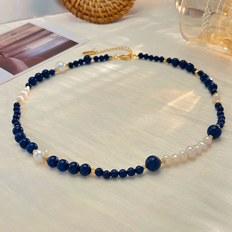 Leena Layered Pearl Necklace - 80078 Layered Necklace [NW7UN1ON]