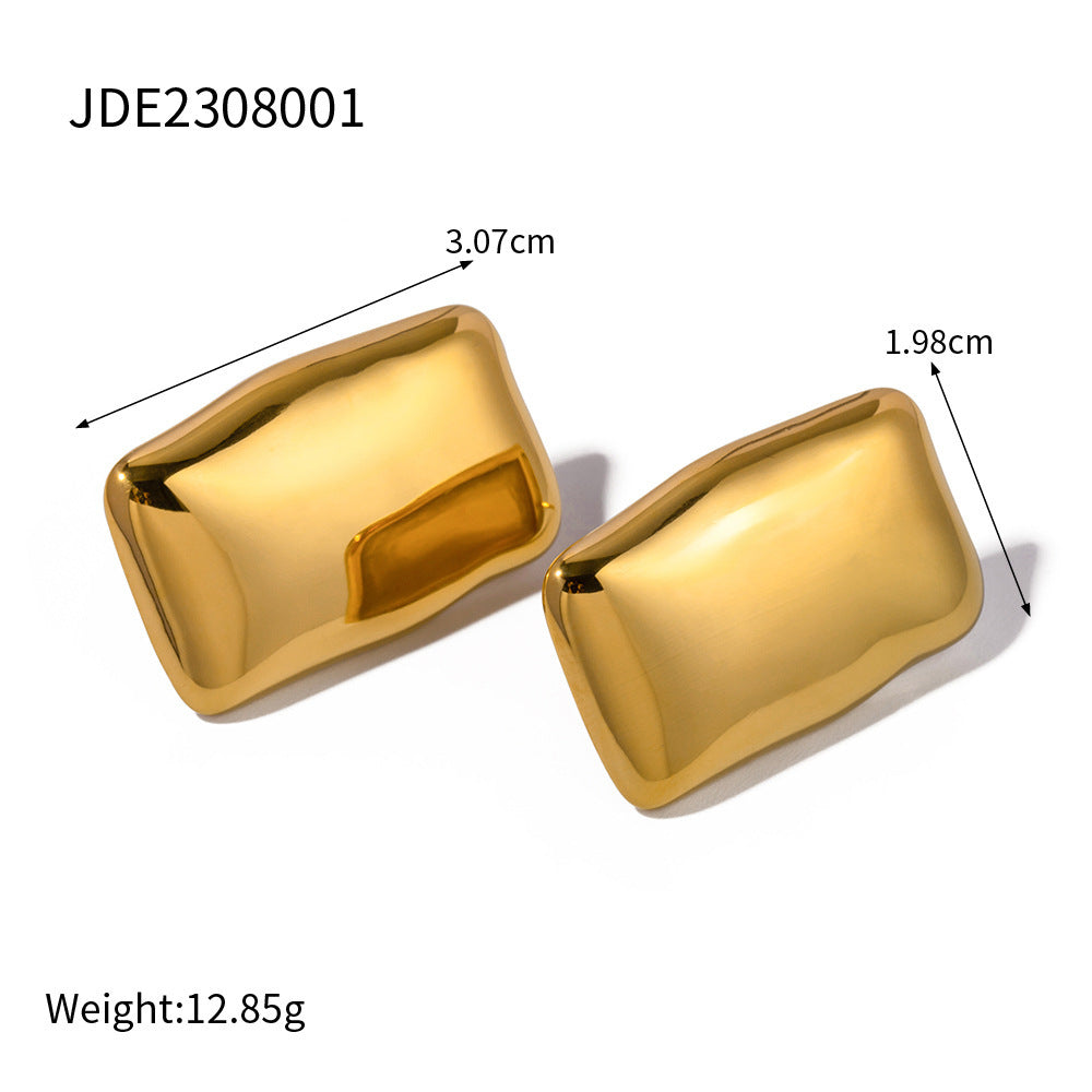 Aaminah Geometric Statement Earrings - JDE2308001 [DNARA3JW]
