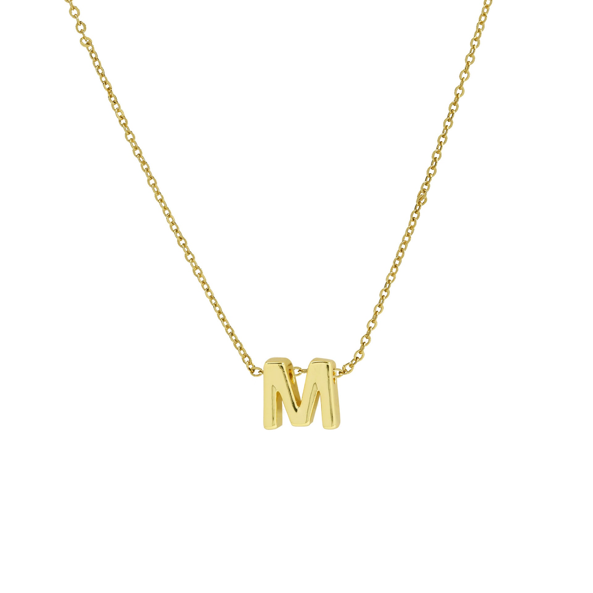 Agnes Initial Pendant Necklace - M [P9YFJS8Q]