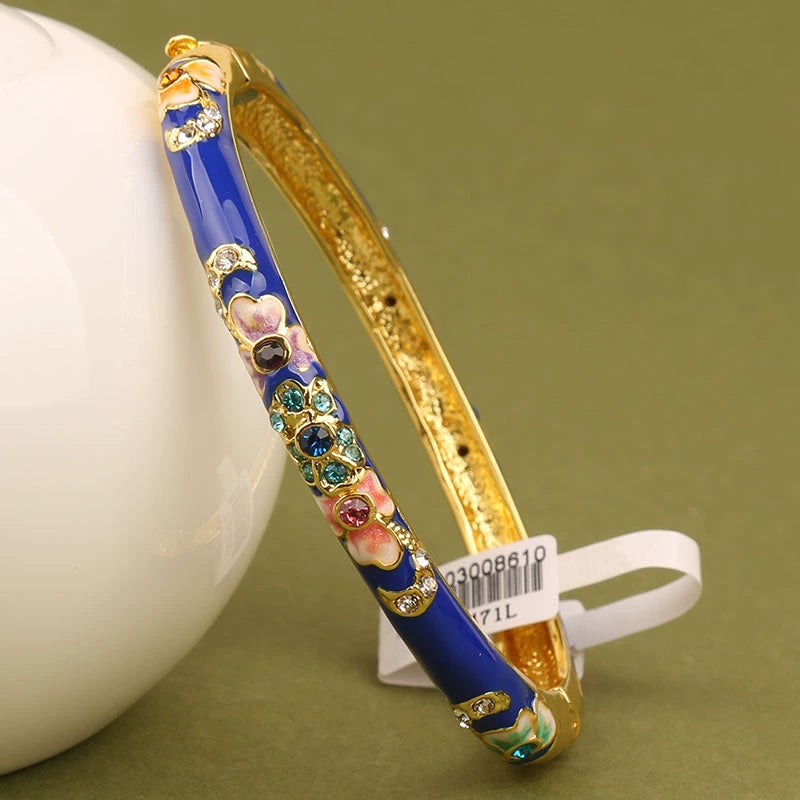 Kooper Enamel Sparkle Bracelet - Deep Blue - Kids [ZSBK1ROE]