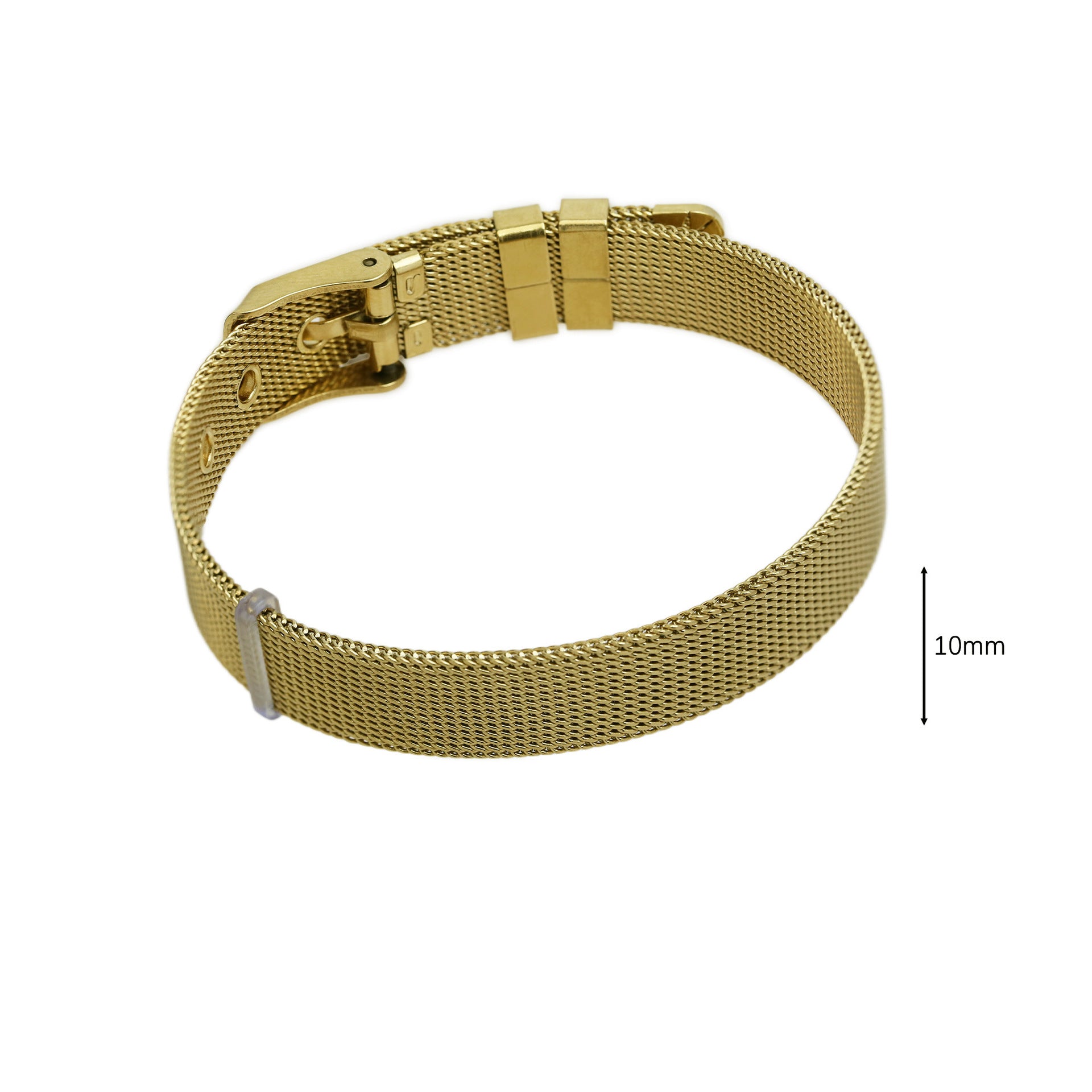 Israa Gold Bubble Letter Bracelet - Bracelet Chain [BUWMDR5W]