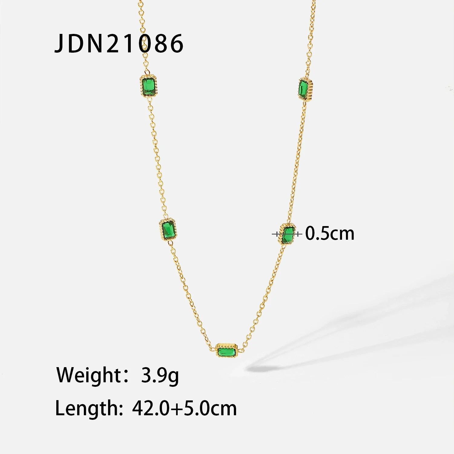 Teighan Emerald Zirconia Set - JDN21086