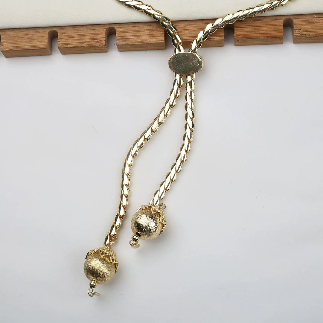 Jordan Gold Snake Chain Necklace - Real Gold Electroplated