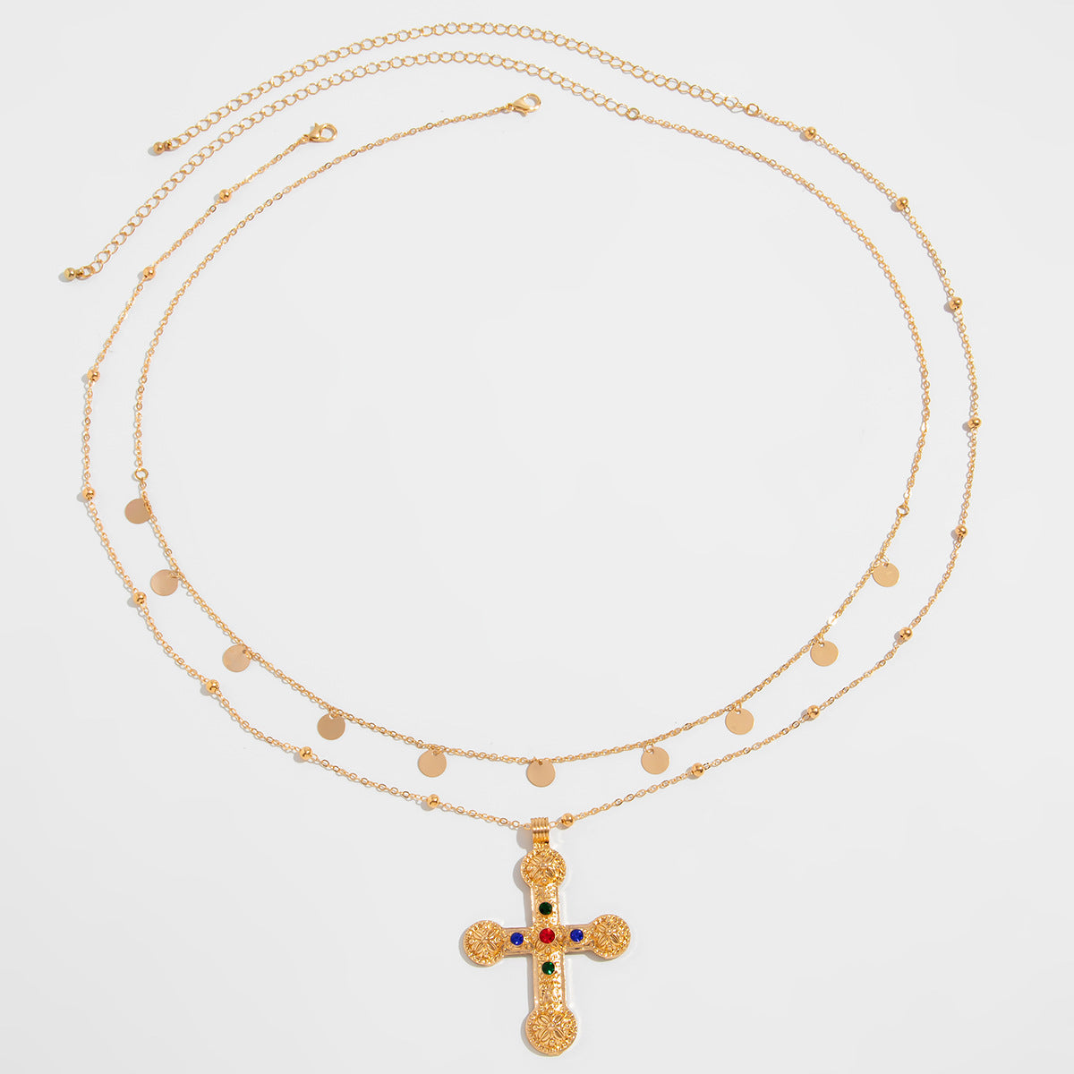 Elsa Crystal Cross Body Chain - Gold Style 1 [IHWYMDRN]