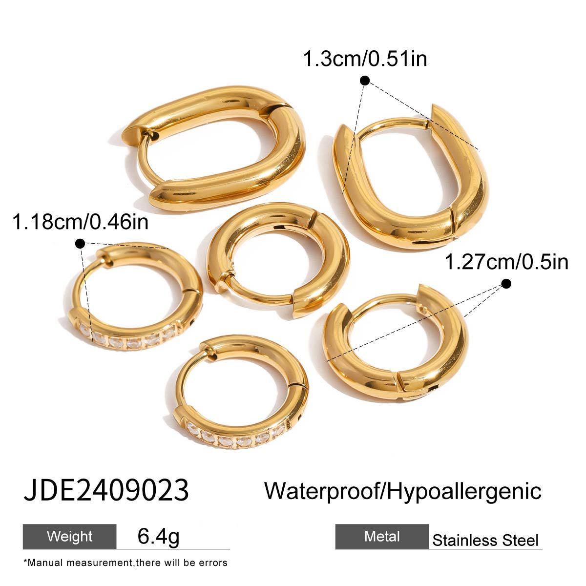 Kaiah Three-Pair Earring Set - JDE2409023 [P9OFVZAS]