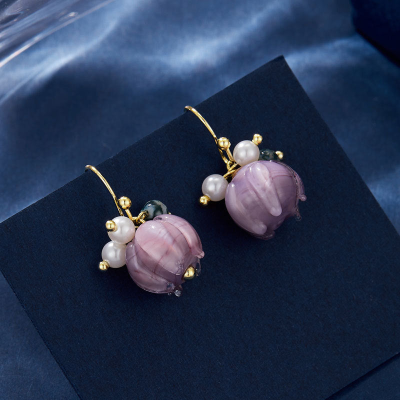 Mazie Wisteria Bloom Drop Earrings - EA13355T9139 [CKMUJBBC]