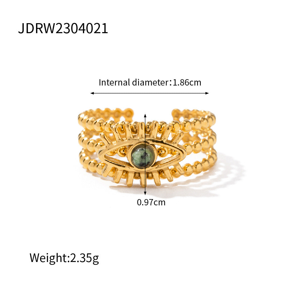 Nila Geometric Band Ring - JDRW2304021 [G3LGDIW3]