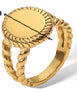 Yarely Geometric Steel Rings - JDR201952-8 [6J2922BJ]