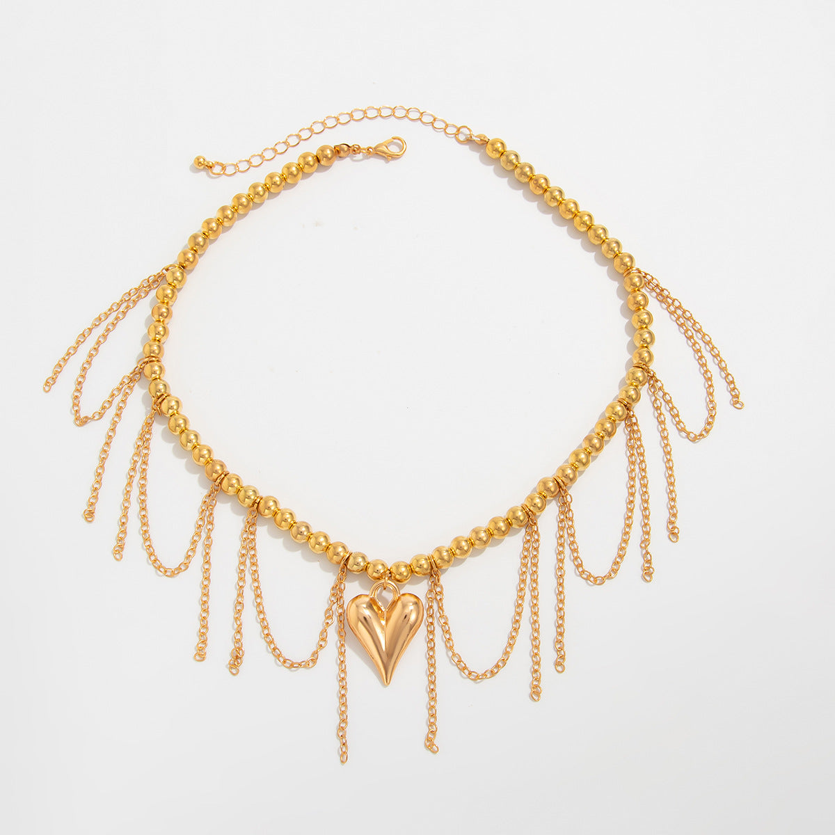Amilya Layered Charm Necklace - Gold 7238 [YOJ7LMTD]