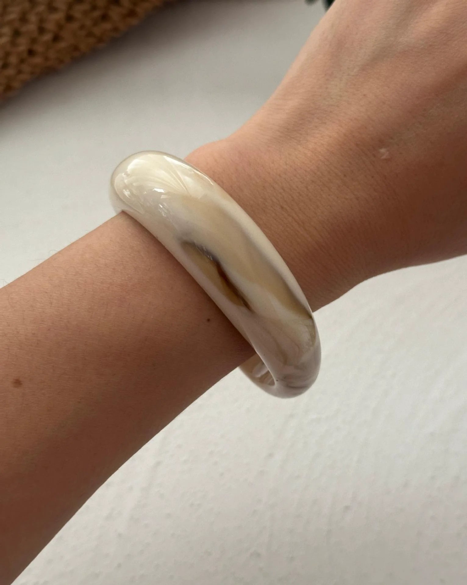 Irelyn Marble Cuff Bracelet - Marble Open Cuff