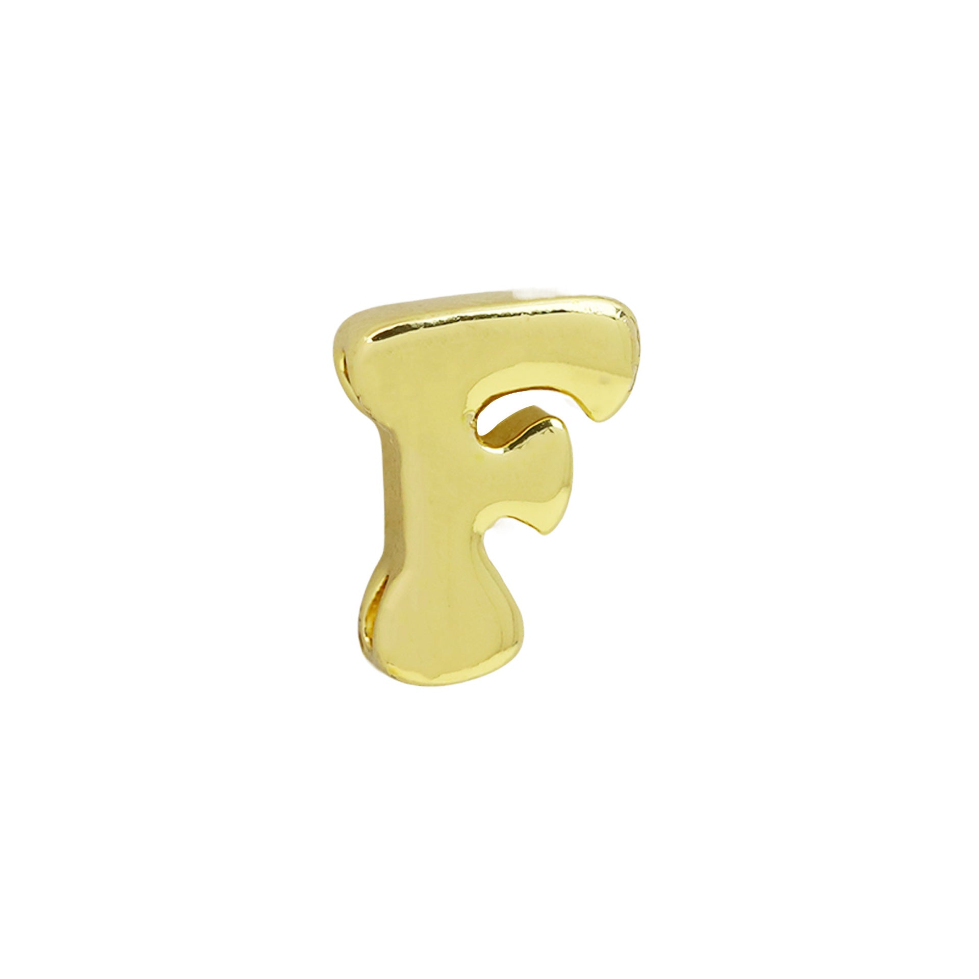Jamyah Custom Initial Jewelry - F (Pendant Only) [FX13TB9M]