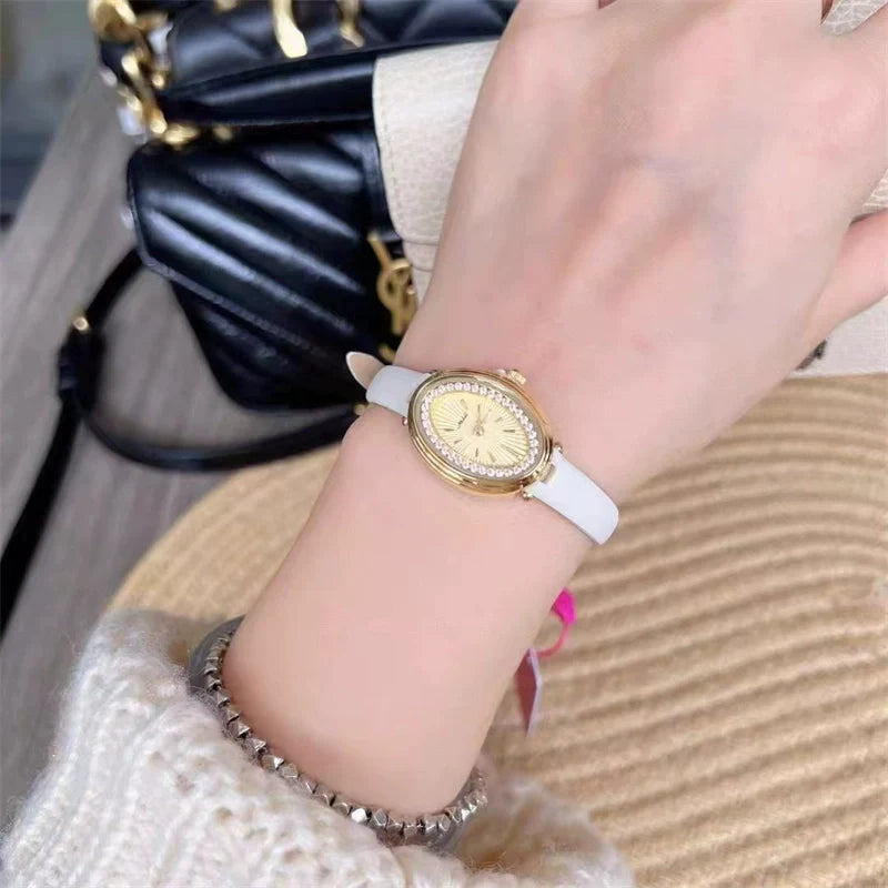 Janeth Vintage Oval Watch - undefined