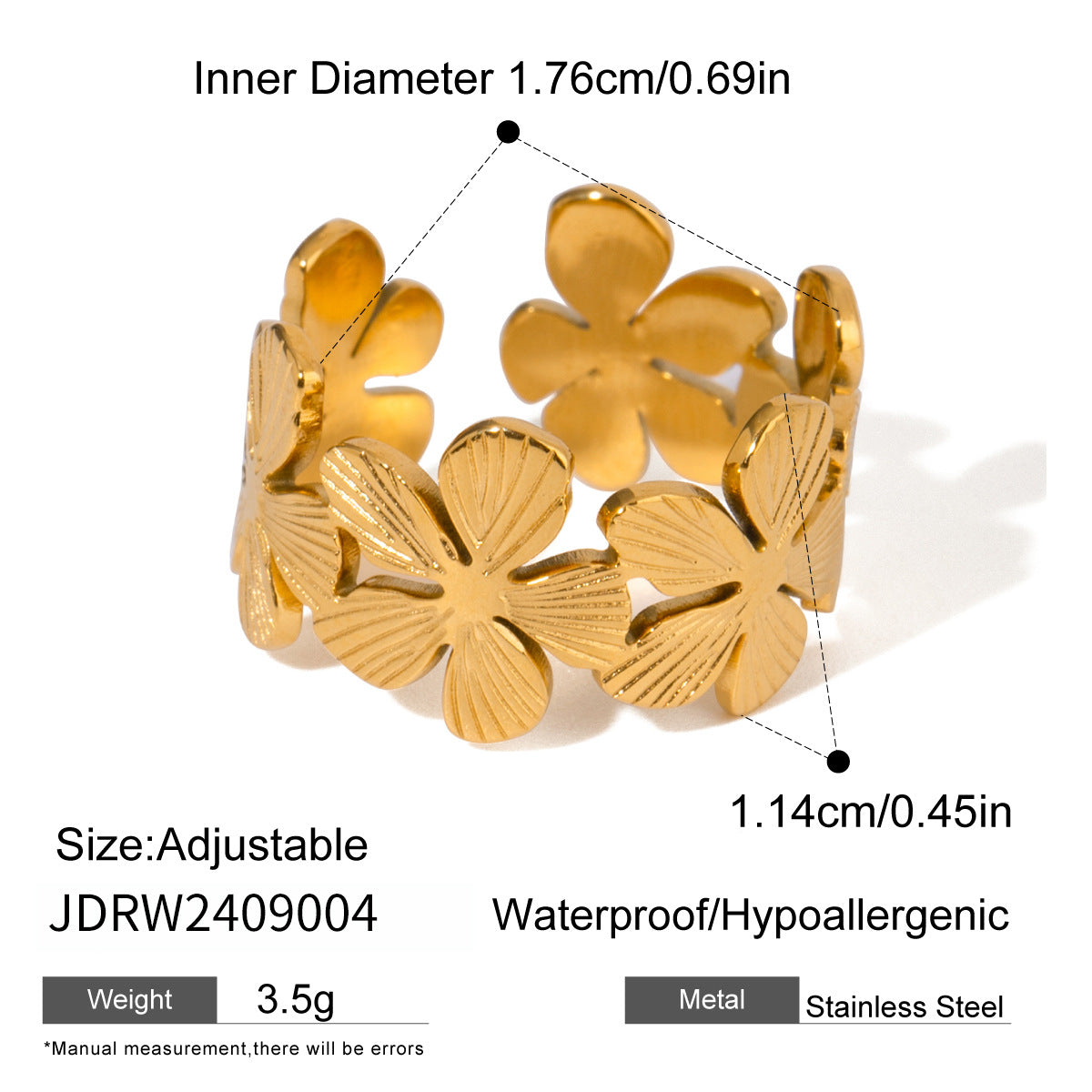 Asa Pearl Hand Chain Bracelet - JDRW2409004 [C1MWB1U5]