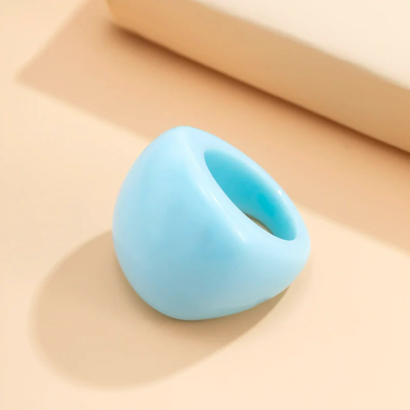 Lanaya Colorful Resin Ring - Blue