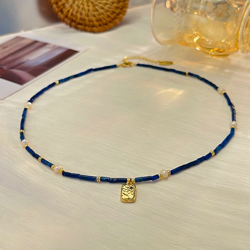 Leena Layered Pearl Necklace - 80082 Layered Necklace [TQA0BO5V]
