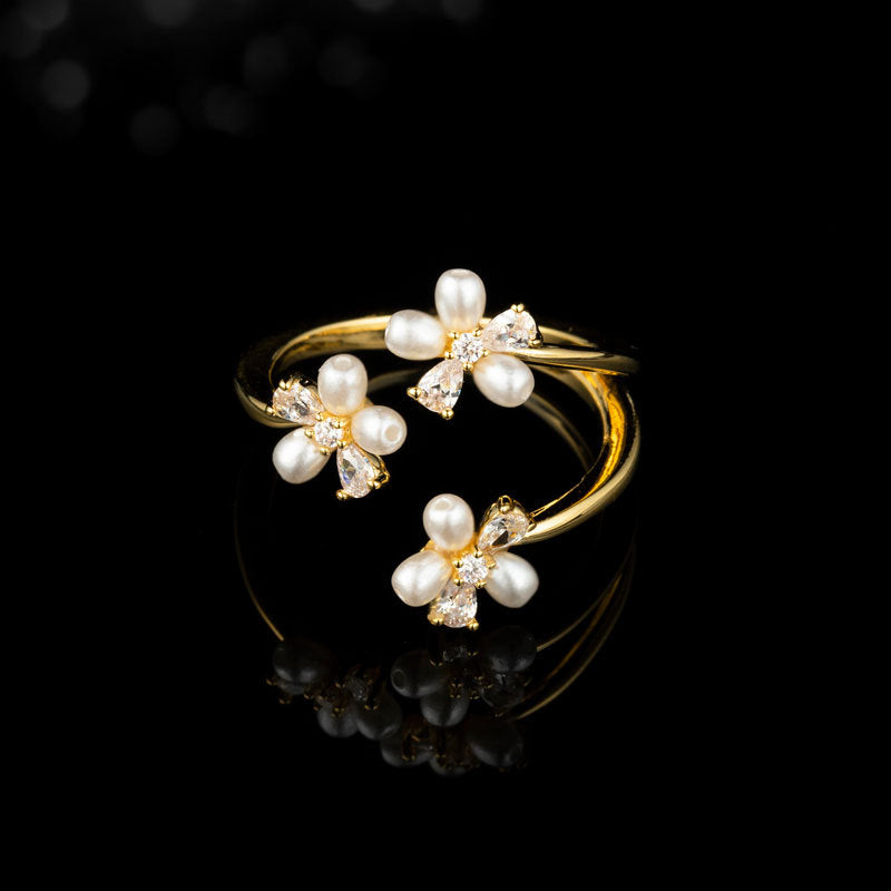 Becky Blossom Micro-Inlaid Ring - R12786T007 [YFMTZPRM]