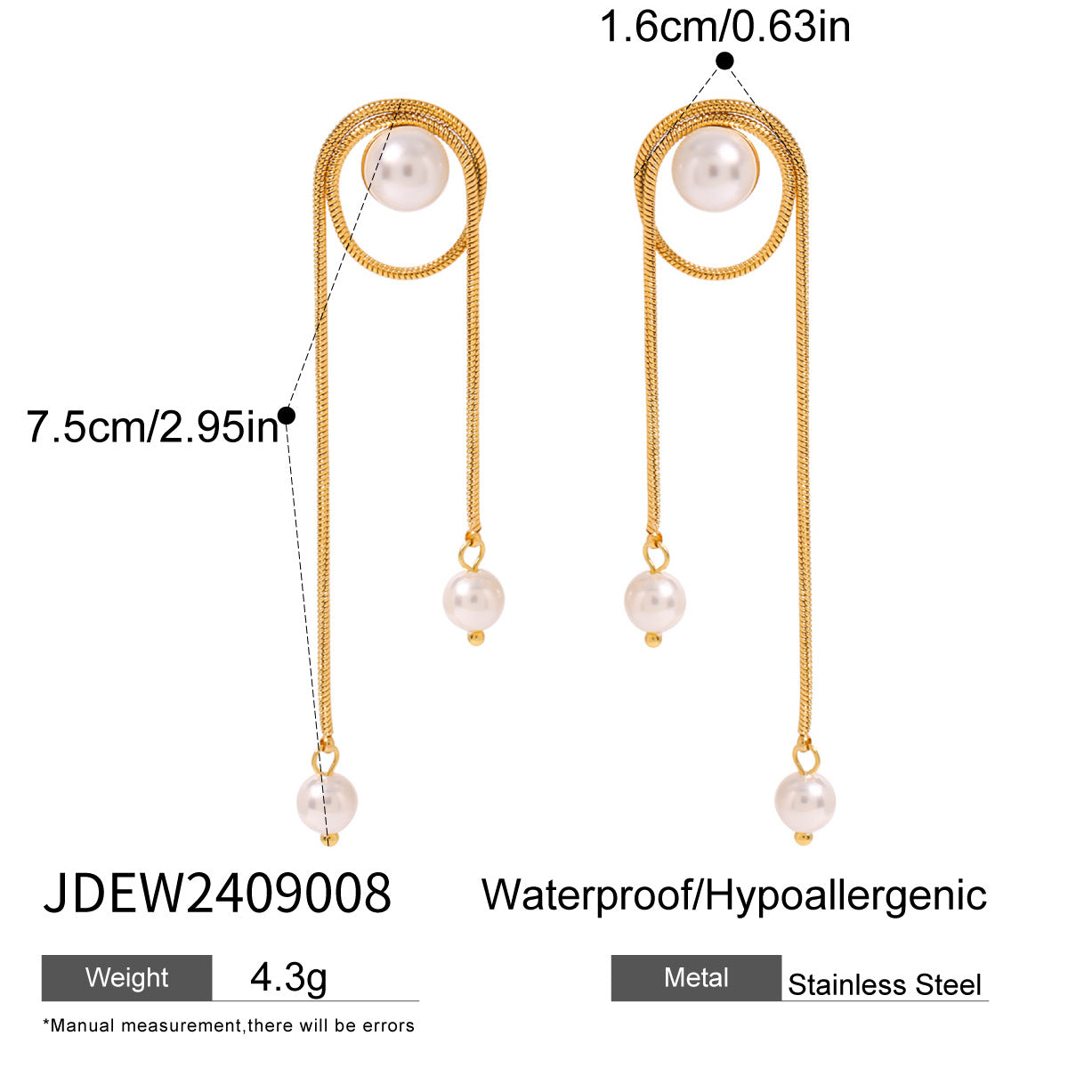 Kynzlee Statement Tassel Earrings - JDEW2409008 [RHC1A44O]
