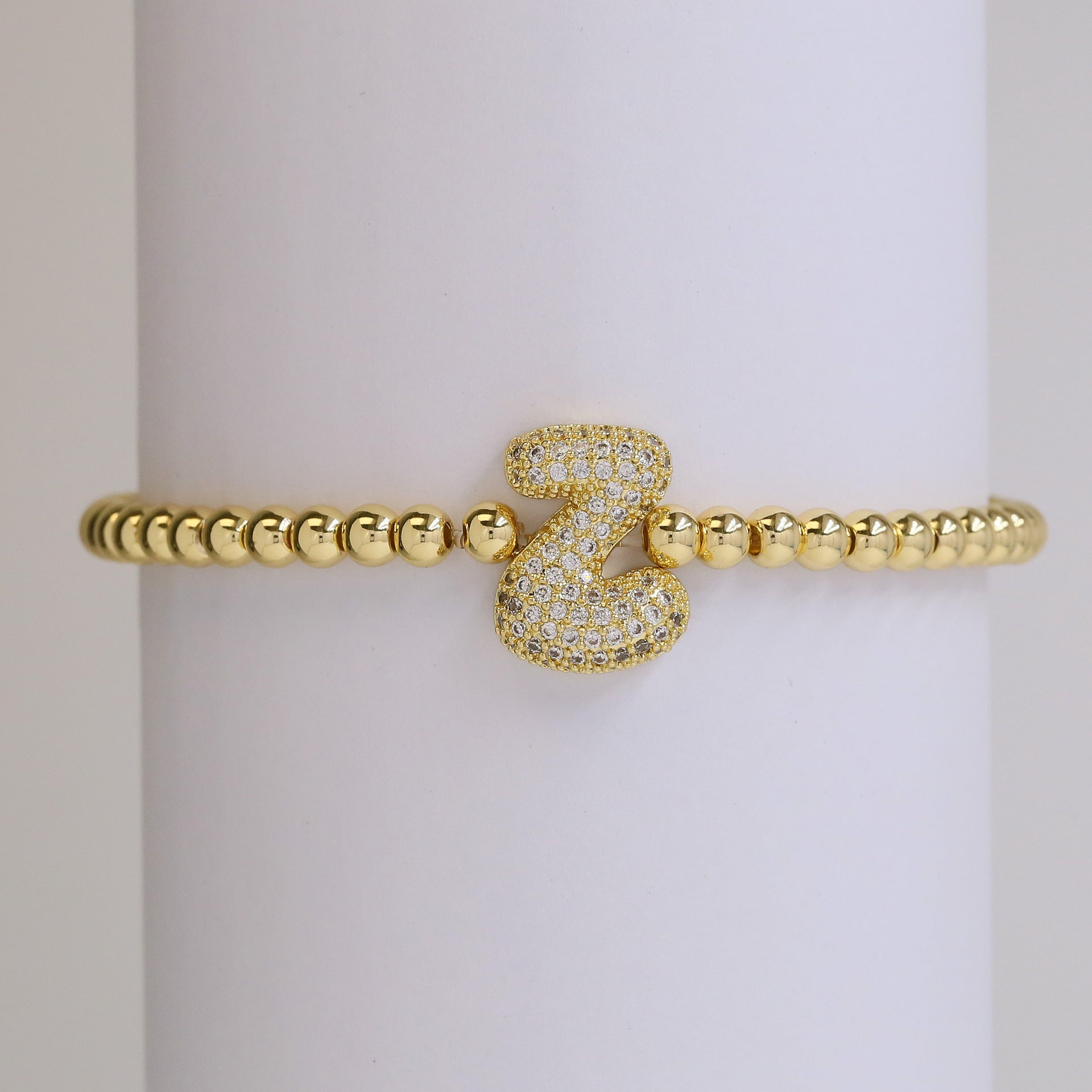 Jenesis Bubble Letter Bracelet - Z [1XGCC9QP]