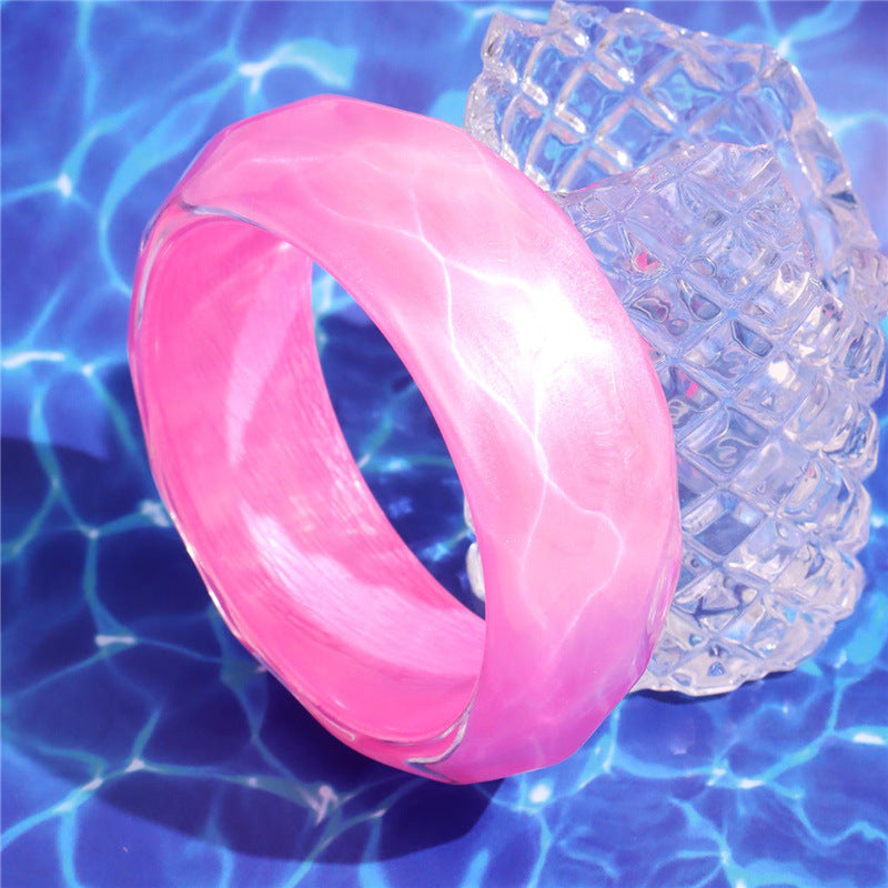 Giuliana Sculptural Jelly Bracelet - Pink 1 [I81R703V]