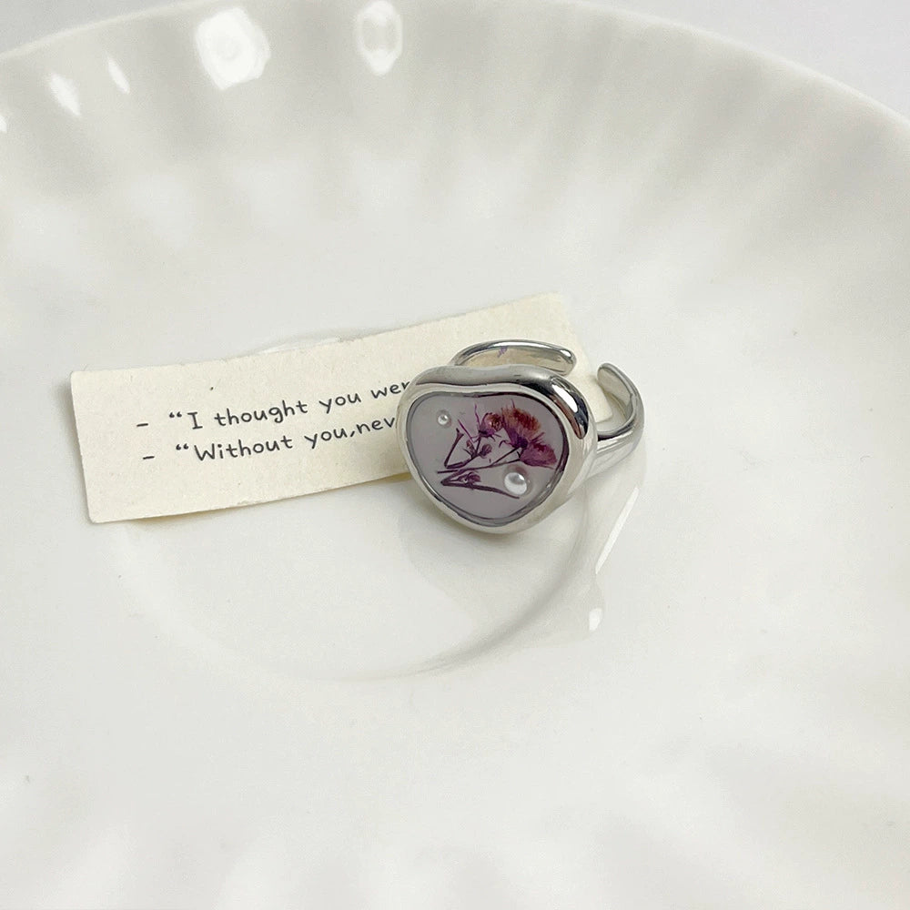 Kalena Tweed Rose Ring - Style C [2UQPRPGV]