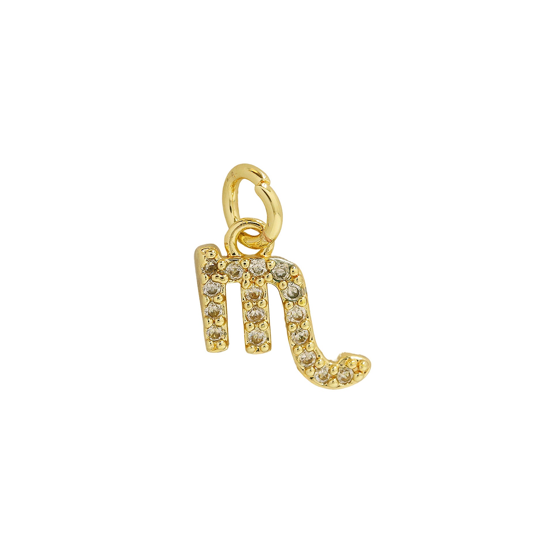 Meena Delicate Zodiac Necklace - Scorpio [W7T455ZC]