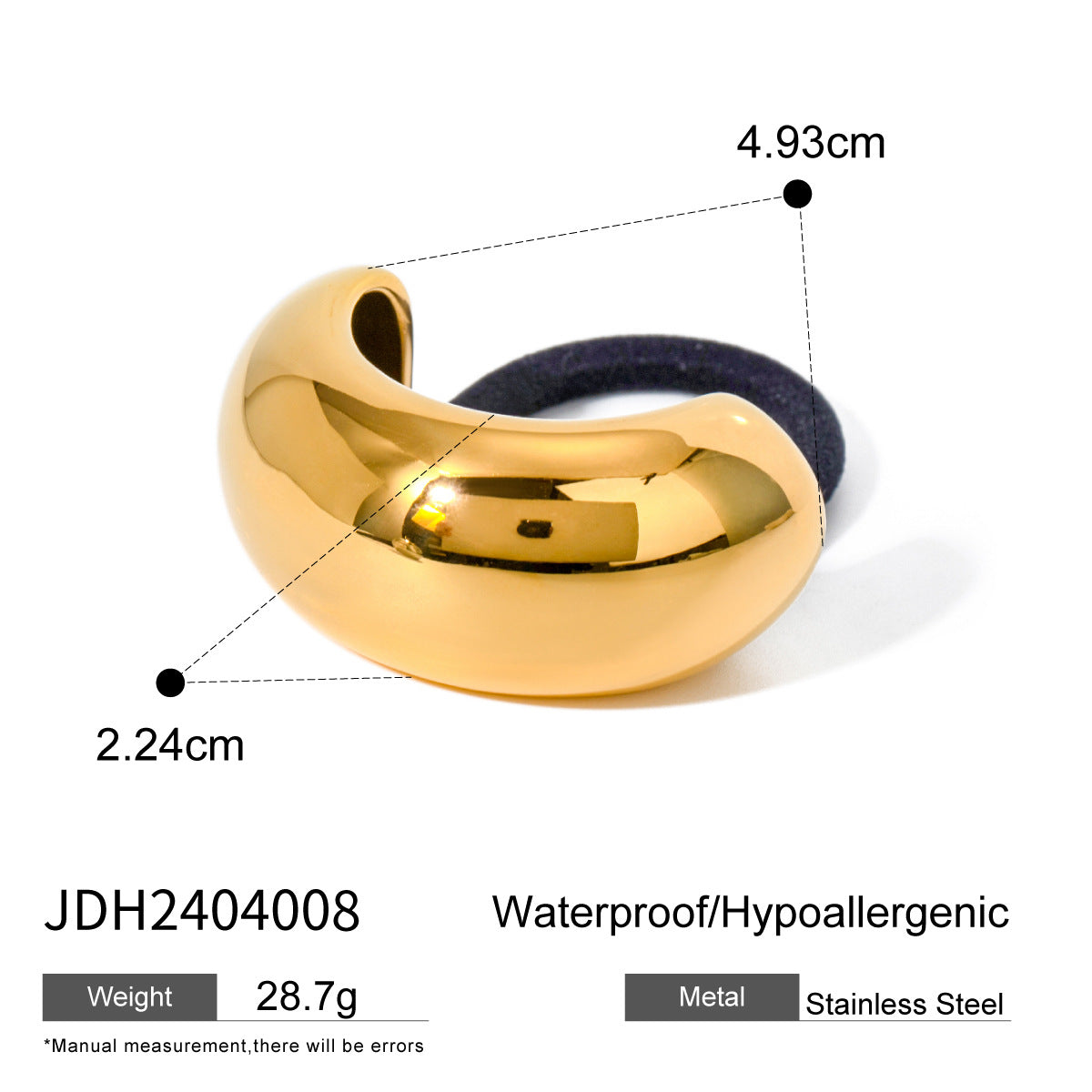 Jariyah Sleek Hair Cuff - JDH2404008 [NKW3NUR1]