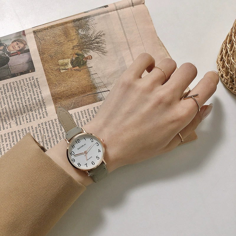 Zuleyka Minimalist Digital Watch - Full Digital Gray [LUTR8DDJ]