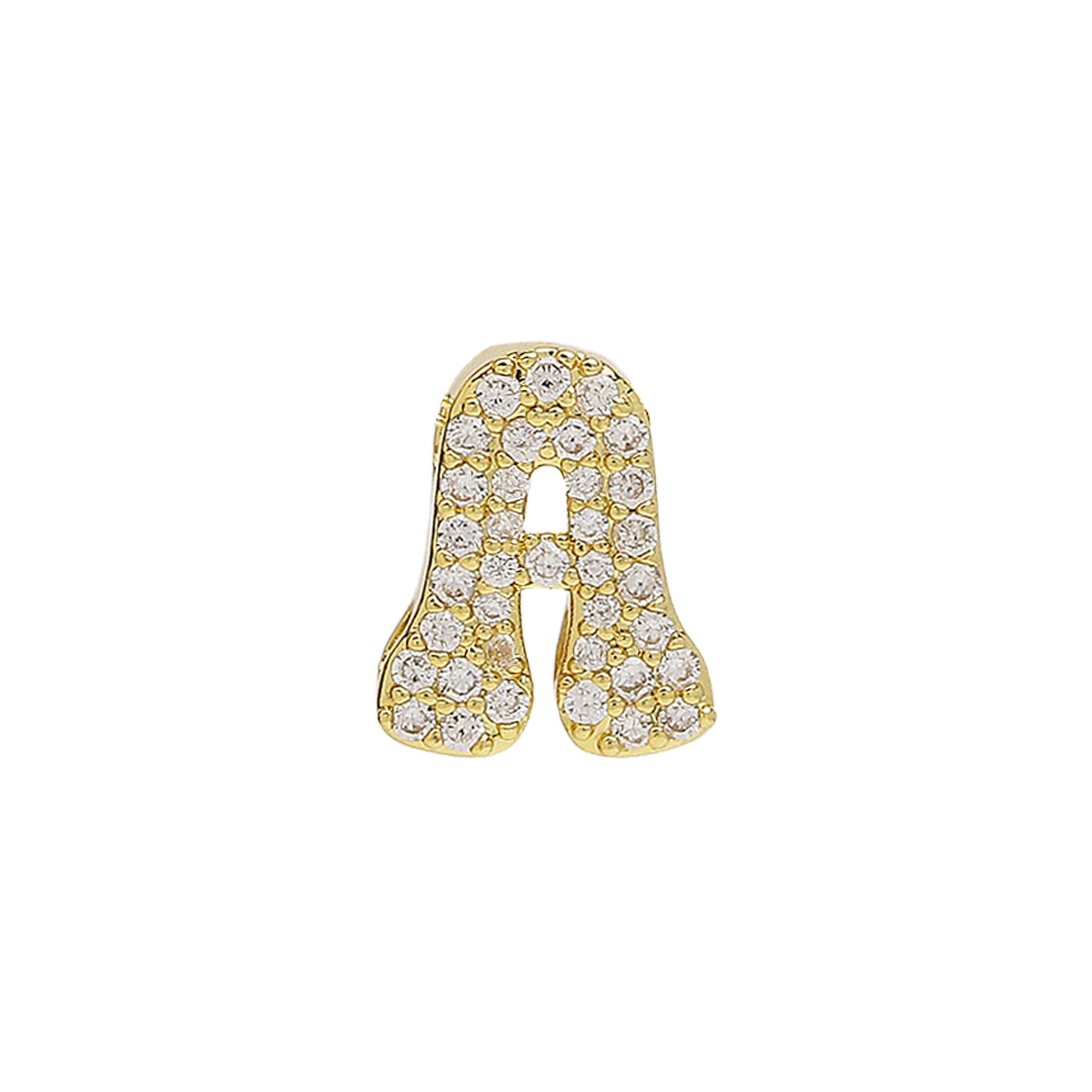 Katheryn Pave Initial Necklace - A [DG0DY5Y3]