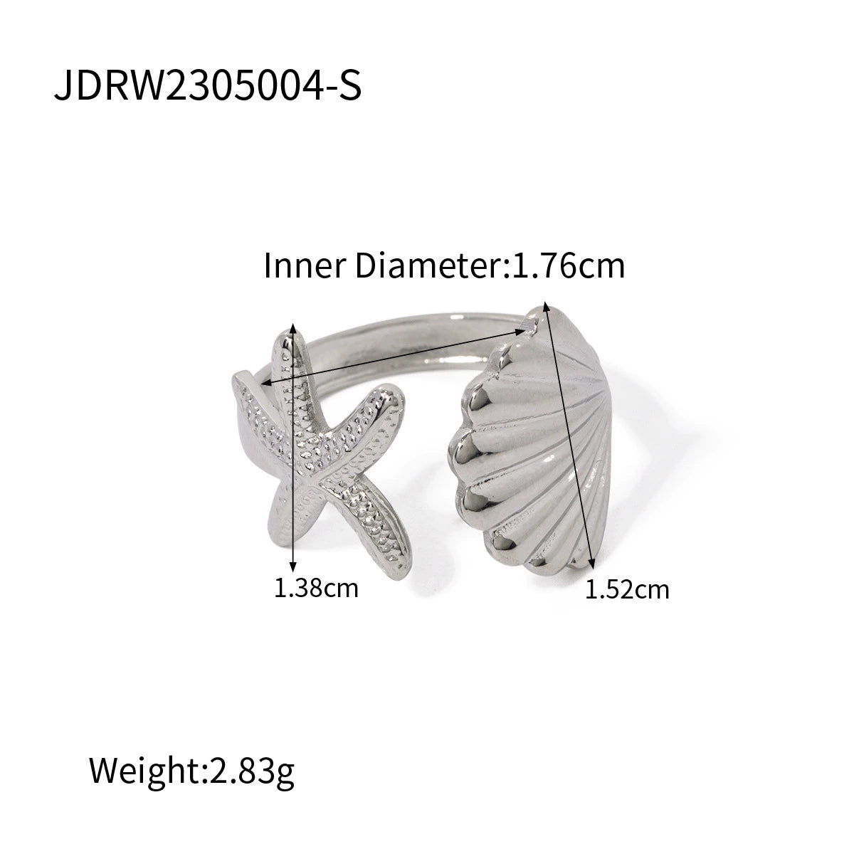 Harlowe Coastal Stacking Ring Set - JDRW2305004-S [6QH80QPC]
