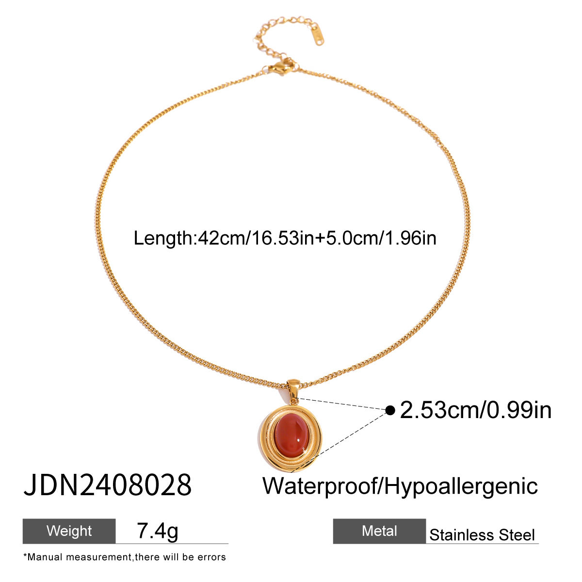 Etta Layered Heart Cross Necklace - JDN2408028 [XC2LY2NM]