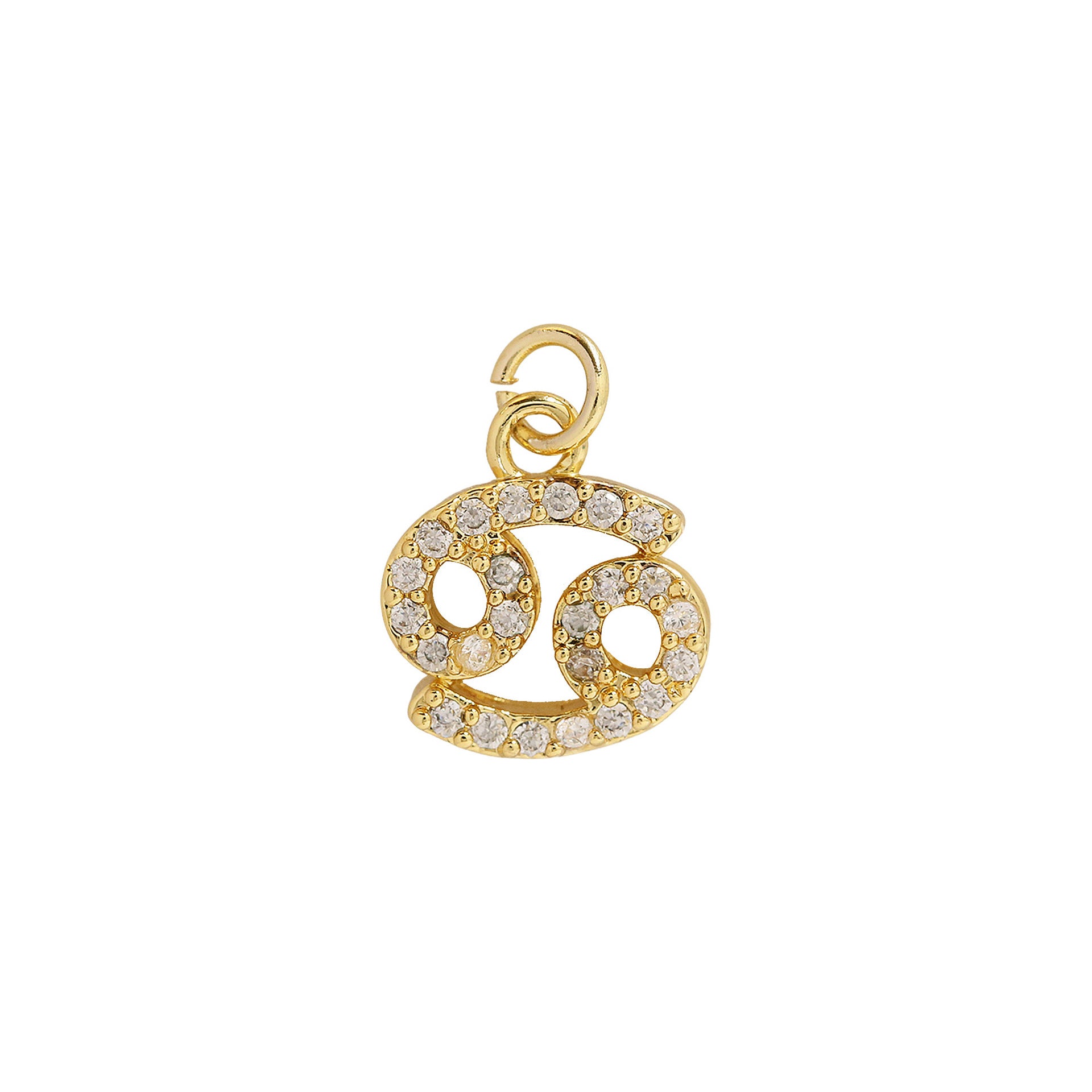 Meena Delicate Zodiac Necklace - Cancer [M0G562HC]