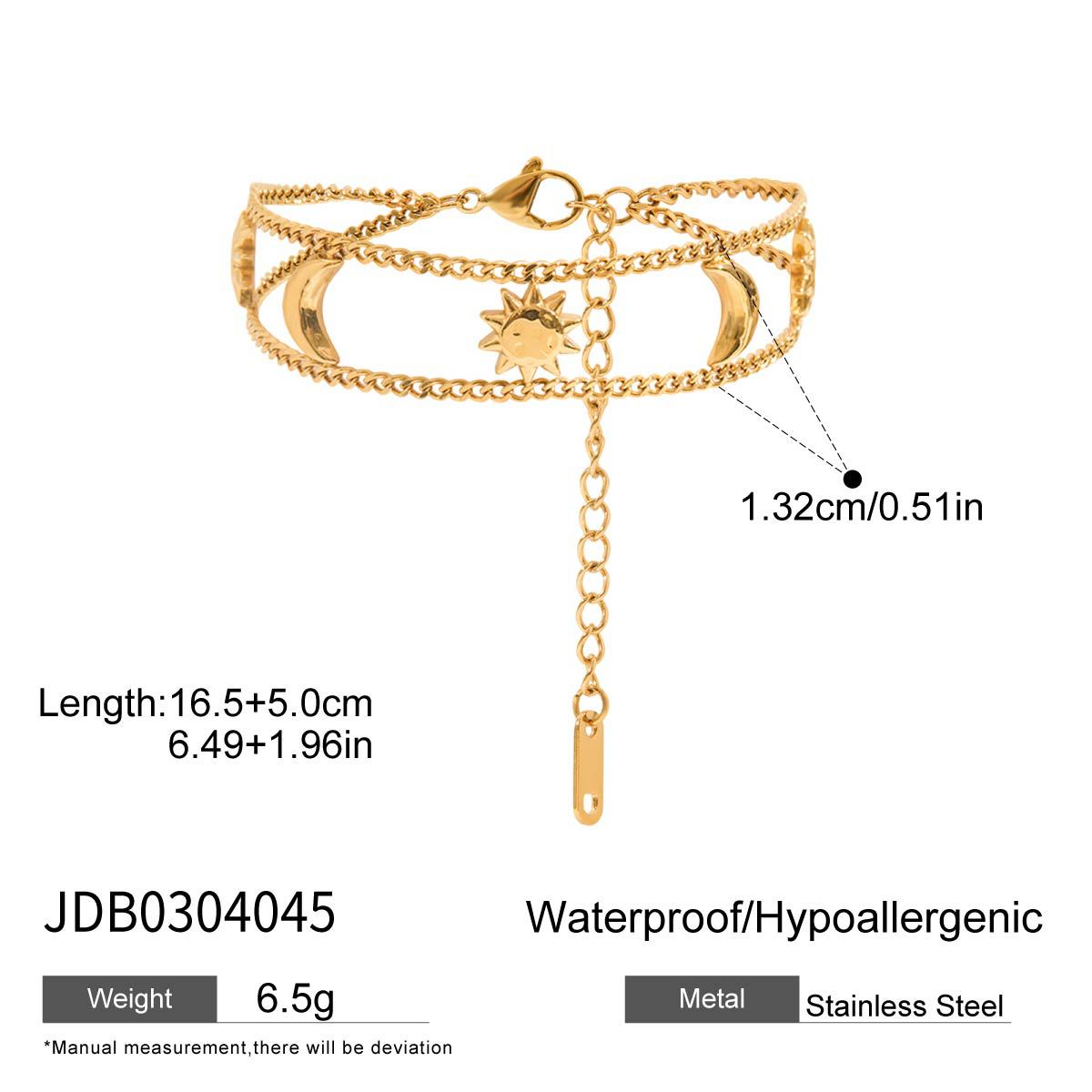 Francheska Sun Cuff Bracelet - JDB0304045 [2SHIHWSB]