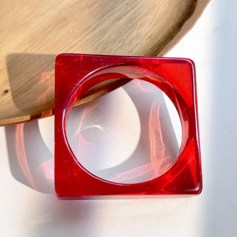 Ashton Sculptural Resin Bracelet - K [JTRJ707J]