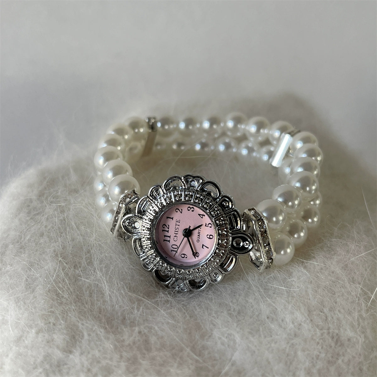 Bowie Crystal Blossom Watch - Pink [6SEJ2LO6]