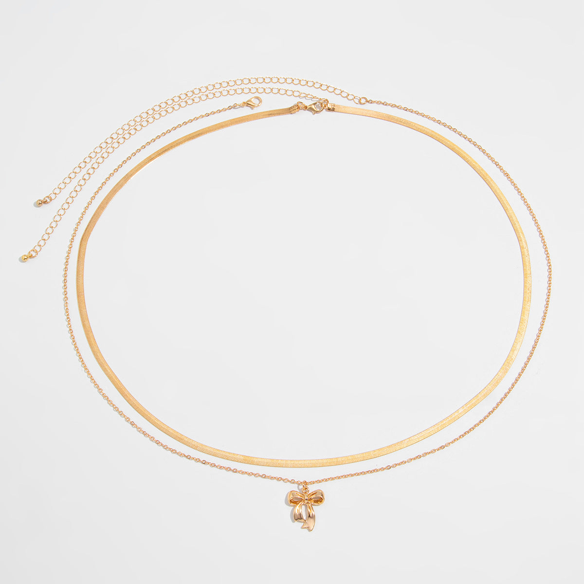 Elsa Crystal Cross Body Chain - Gold Style 2 [9JTW75BW]