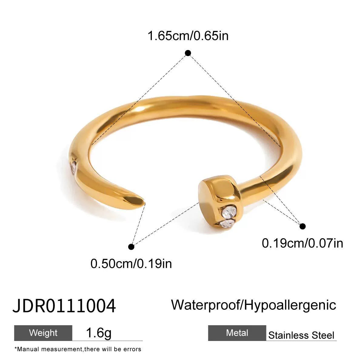 Klaire Durable Stackable Rings - JDR0111004 [PRKMQF7N]