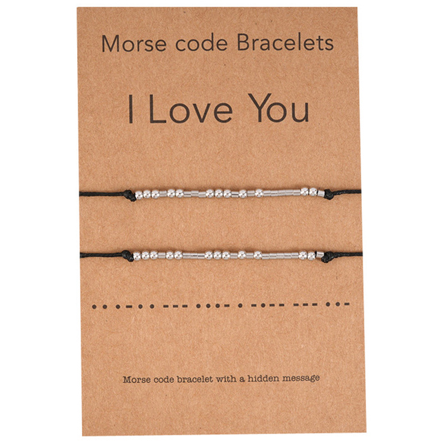 Lelia Dainty Charm Bracelet - I Love You