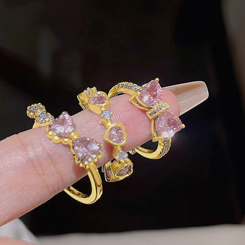 Talia Delicate Butterfly Ring Set - Style 3 [XSCEN3NU]