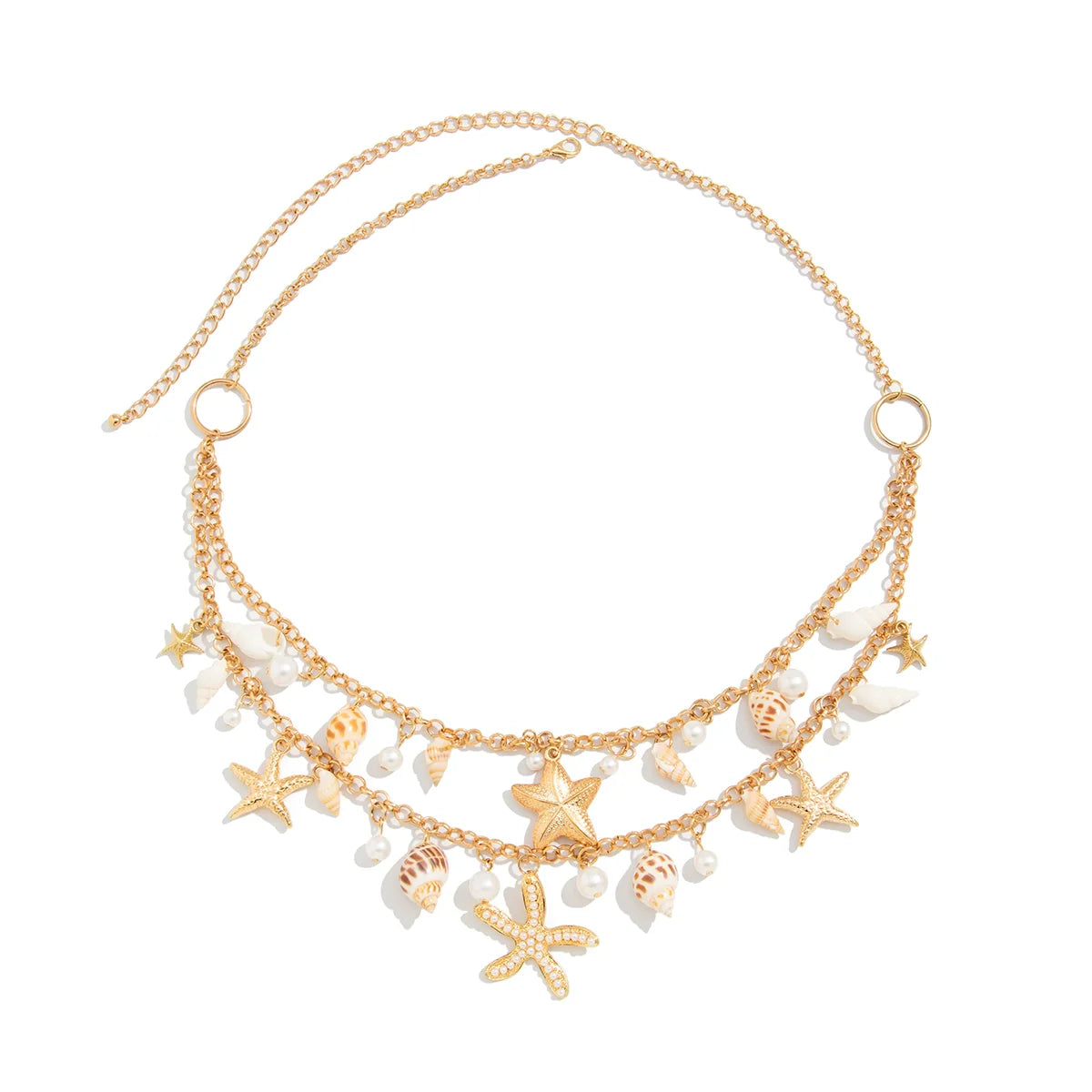 Moana Ocean Charm Waist Chain - Style 2 Gold