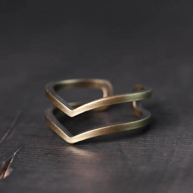 Gracelin Copper Statement Ring - Copper B - Women's One Size