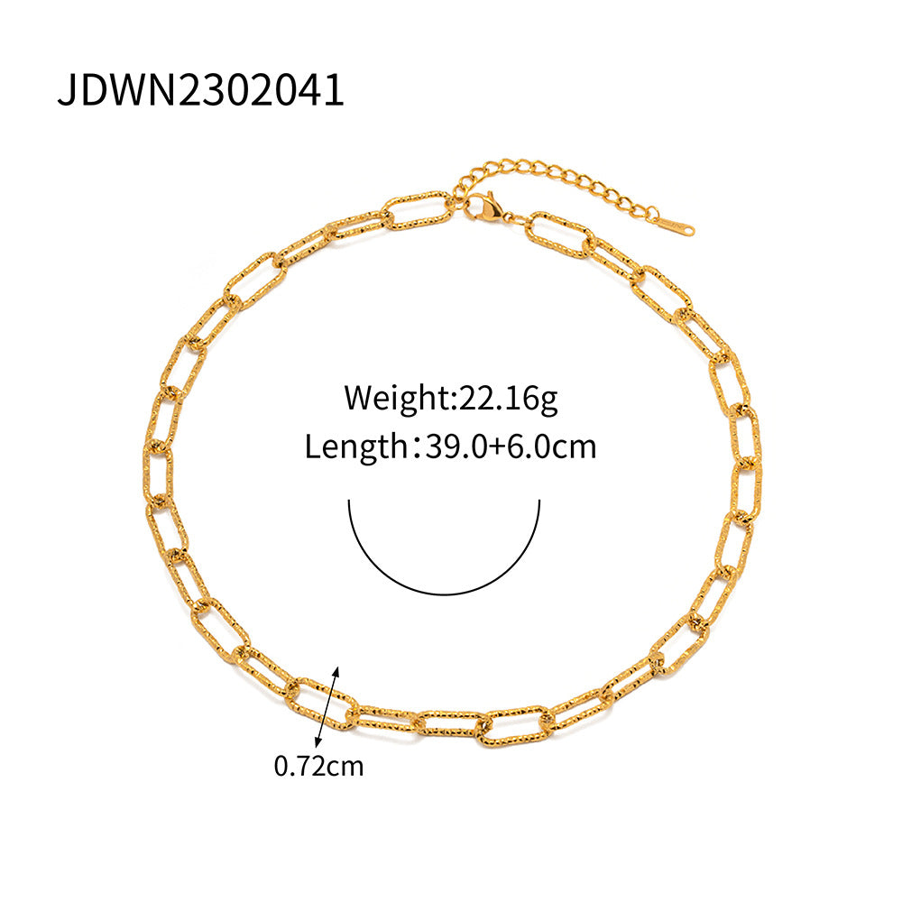 Jonah Geometric Bar Necklace - JDWN2302041 [P4OLNAM2]
