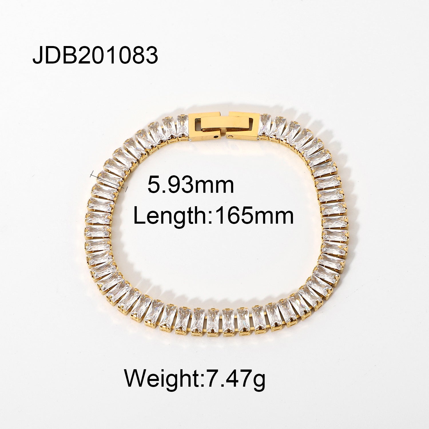 Iyla Sparkling Zircon Bracelet - JDB201083 [MJPYRUS8]