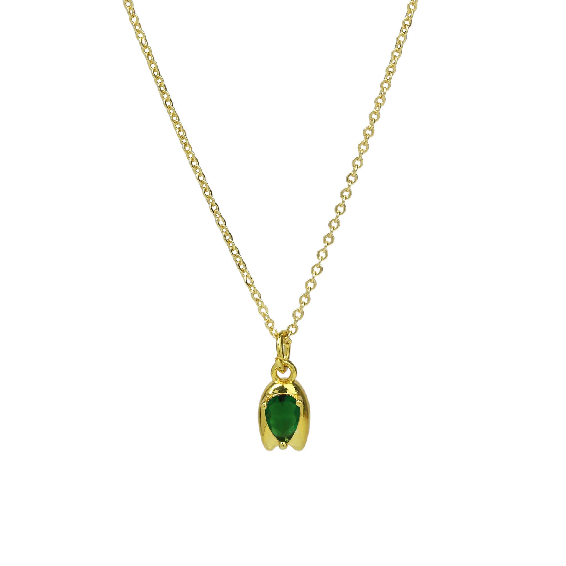Abbey Rose Bud Pendant Necklace - Necklace 5 [1NVVCLQW]
