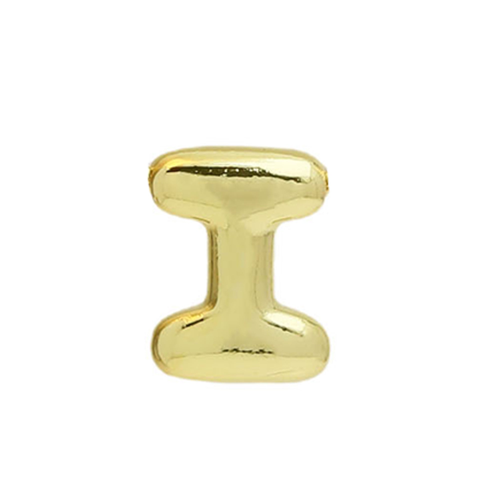 Vada Gold Bubble Letter Necklace - Gold I Pendant [N3WT6EZH]