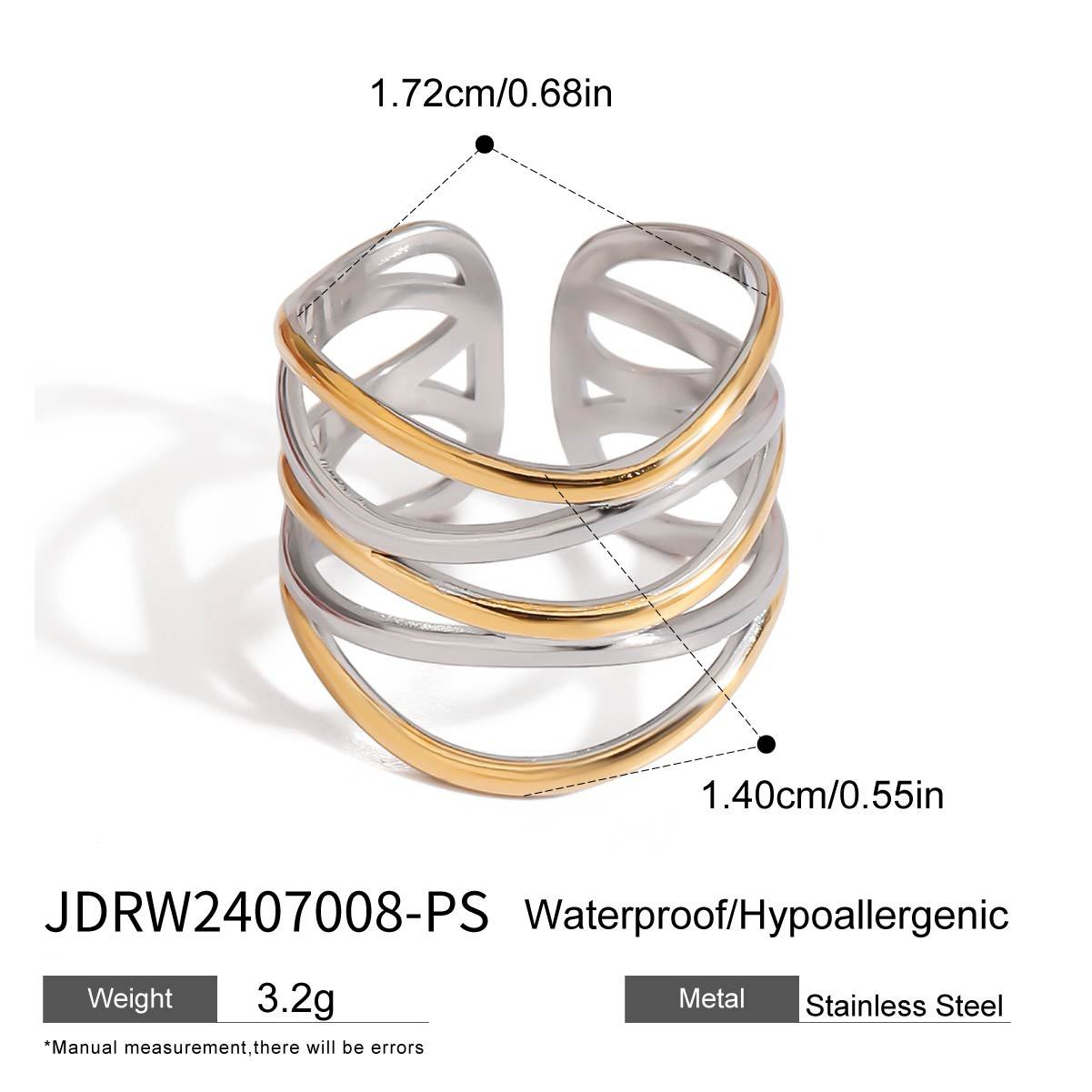 Emi Sleek Geometric Ring - JDRW2407008-PS [S3ESXCC4]