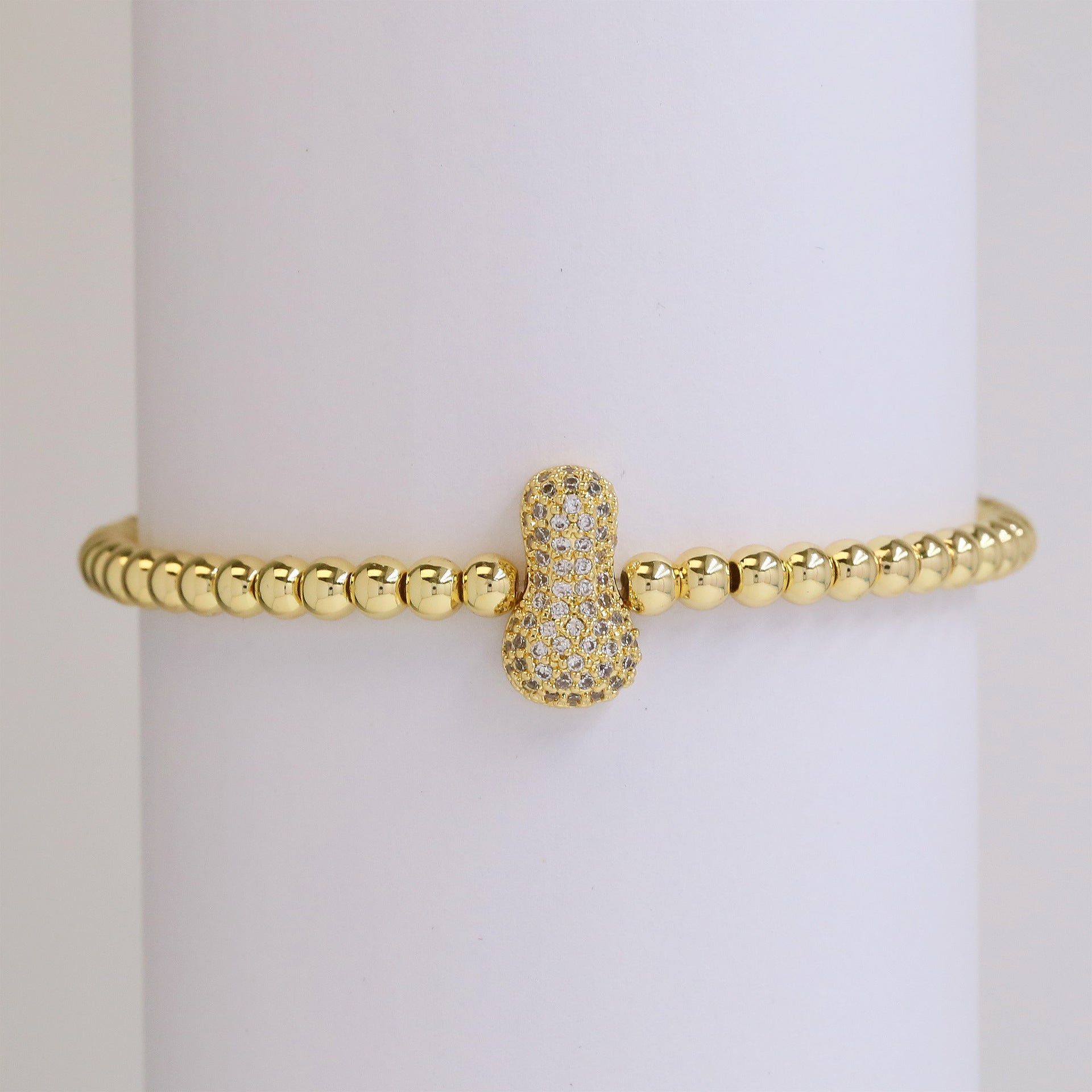 Jenesis Bubble Letter Bracelet - I [PGLFR4S1]
