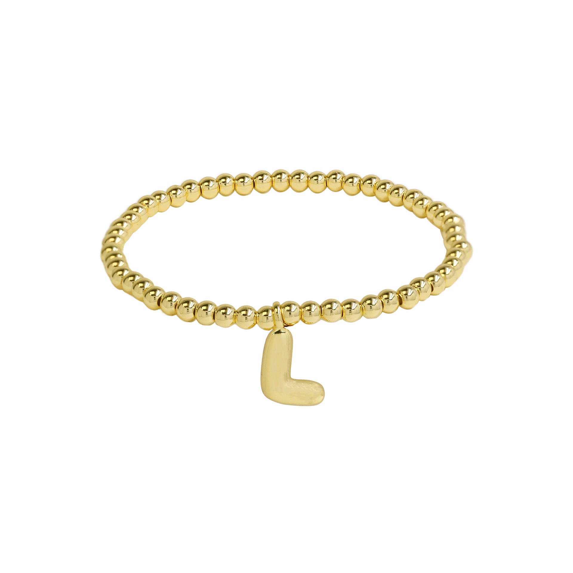 Aviana Dainty Letter Bracelet - L [AEYZOU34]