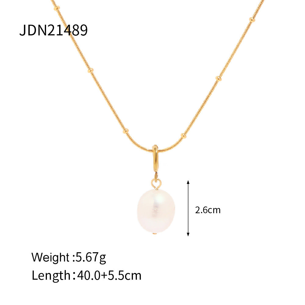 Amoura Layered Pearl Necklace - JDN21489 [5TM4RK01]